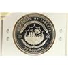 Image 2 : 2000 LIBERIA SILVER PROOF $20 BATTLE OF THE ALAMO