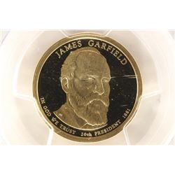 2011-S JAMES GARFIELD PRESIDENTIAL DOLLAR PCGS