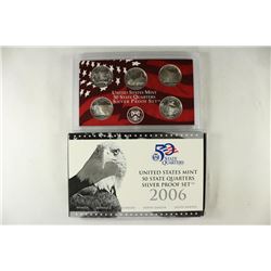 2006 SILVER US 50 STATE QUARTERS PROOF SET WITHBOX