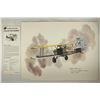Image 1 : 8 1/2'' X 11'' FRAMEABLE COLOR AIRLINE PRINT