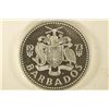 Image 2 : 1973 BARBADOS $10 SILVER PROOF 1.1271 OZ. ASW