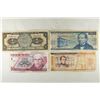 Image 1 : 4 PIECES OF MEXICO CURRENCY 1967-1 PESOS,