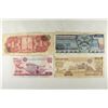 Image 2 : 4 PIECES OF MEXICO CURRENCY 1967-1 PESOS,