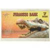 Image 2 : 2015 JURASSIC BANK 7 DIN, SPINOSAURUS CRISP UNC