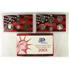 Image 1 : 2001 US SILVER PROOF SET (WITH BOX)