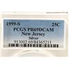 Image 3 : 1999-S SILVER NEW JERSEY QUARTER PCGS PR69 DCAM