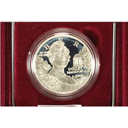 1999 DOLLEY MADISON COMMEMORATIVE PROOF