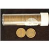 Image 1 : 1912 LINCOLN CENT SOLID DATE ROLL OF 50 COINS