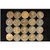 Image 2 : 20 ASSORTED 1880-1899 GREAT BRITAIN LARGE PENNIES