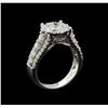 Image 4 : 2.13 ctw Diamond Ring - 14KT White Gold