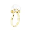 Image 4 : 6.88 ctw Opal and Diamond Ring - 14KT Yellow Gold