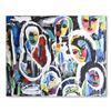 Image 1 : Jenik Cook, Original Acrylic Painting on Canvas (67" x 52"), Hand Singed with Le