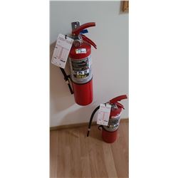 TWO 20LBS FIRE EXTINGUISHERS