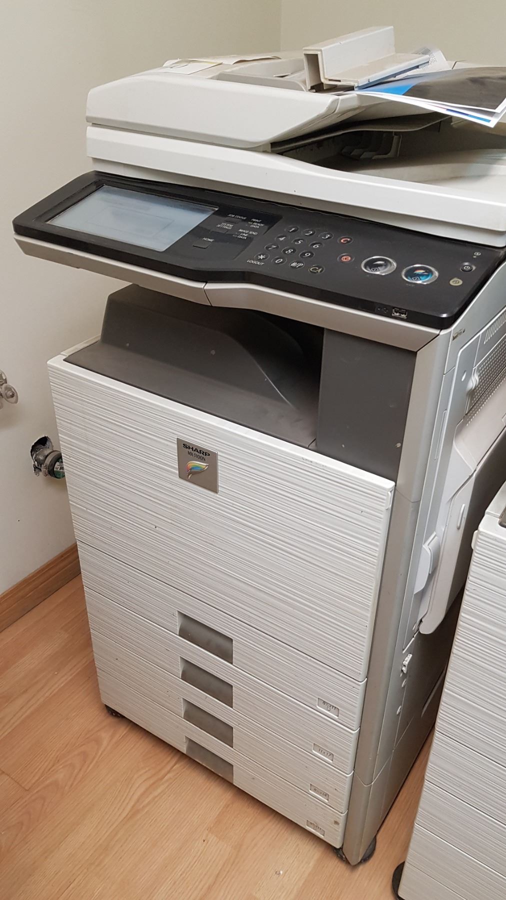 SHARP PHOTOCOPIER MX-3100N -HAS NO TONER CARTRIDGE