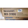 Image 3 : TWO SHARP MX-450WC WEB CLEANING KITS, ONE MX-311DU DRUM FRAME UNIT, ONE MX-410HK HEAT ROLLER KIT