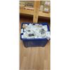 Image 2 : LARGE TOTE FULL OF SHARP COMPONENTS MIXED