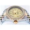 Image 7 : Rolex Ladies 2 Tone Champagne Diamond Oyster Perpetual Datejust Wriswatch 26MM