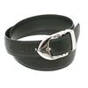 Image 2 : Louis Vuitton Green Taiga Leather Classique Belt 80