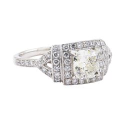 1.51 ctw Diamond Ring - Platinum