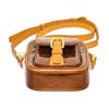 Image 4 : Louis Vuitton Bronze Vernis Leather Chrisite PM Crossbody Bag
