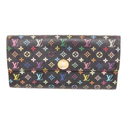 Louis Vuitton Multicolor Coated Canvas Sarah Wallet