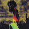 Image 2 : Steve Kaufman (1960-2010), "David and Goliath Gold" Hand Embellished Limited Edi