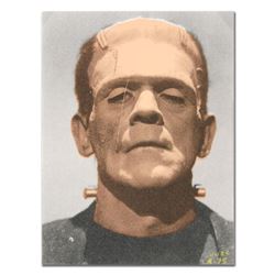 Ringo, "Frankenstein" One-of-a-Kind Hand-Pulled Silkscreen and Mixed Media Paint