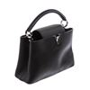 Image 2 : Louis Vuitton Black Taurillon Leather Capucines PM