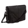 Image 2 : MCM M. Moment Black Leather Messenger Bag