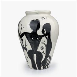 Jenik Cook, Hand Made Ceramic Decorative Sculpture, Hand Signed with Letter of A