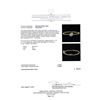 Image 4 : 0.78 ctw Diamond Bangle Bracelet - 14KT Yellow Gold