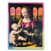 Image 1 : Steve Kaufman (1960-2010), "Madonna and Baby Jesus" Hand Signed and Numbered Lim