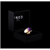Image 1 : Fred of Paris Pain De Sucre Amethyst and Diamond Ring - 18KT Pink Gold
