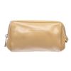 Image 1 : Strenesse Gabriele Strehle Beige Leather Makeup Case