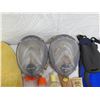 Image 3 : Beach Lot: Picker Tool, Skimboard, Snorkel, Fins, Goggles,, Lotions, Red Bag, etc