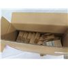 Image 3 : Qty 1/2 Box BluTensils Wooden Utensils - Fork, Knife, Spoon, Napkin Sets