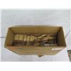 Image 7 : Qty 1/2 Box BluTensils Wooden Utensils - Fork, Knife, Spoon, Napkin Sets