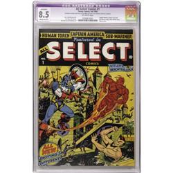 All Select Comics #1 (1943) CGC Apparent VF+ 8.5