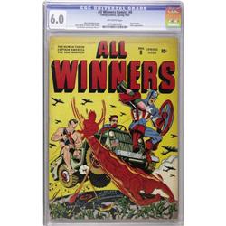 All Winners Comics #8 (Timely, 1943) CGC FN 6.0