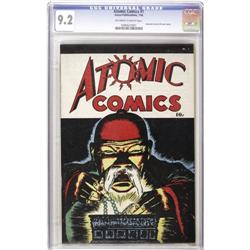 Atomic Comics #1 (Green Publishing Co., 1946) CGC NM- 9