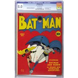 Batman #6 (DC, 1941) CGC VF 8.0 Off-white