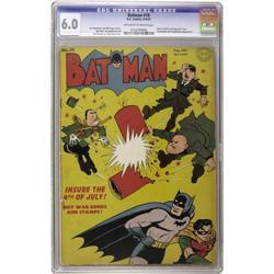Batman #18 (DC, 1943) CGC FN 6.0 Off-white to white pag