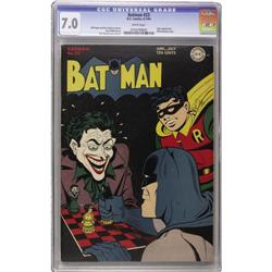 Batman #23 (DC, 1944) CGC FN/VF 7.0 White pages. We've