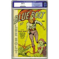 Blue Bolt #1 (Novelty Press, 1940) CGC FN/VF 7.0 Cream
