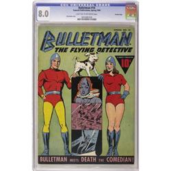 Bulletman #14 Crowley Copy pedigree (Fawcett,