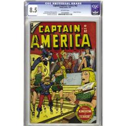 Captain America Comics #62 (Timely, 1947) CGC VF+ 8.5 O