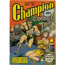 Champion Comics #10 (Harvey, 1940) Condition: