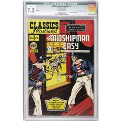 Classics Illustrated #74 Mr. Midshipman Easy -