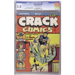 Crack Comics #25 (Quality, 1942) CGC VG/FN 5.0