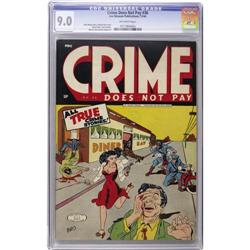 Crime Does Not Pay #36 (1944) CGC VF/NM 9.0 